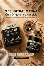 Shilajit Original Googeer: A resina mineral pura que devolve disposição e clareza à tua rotina