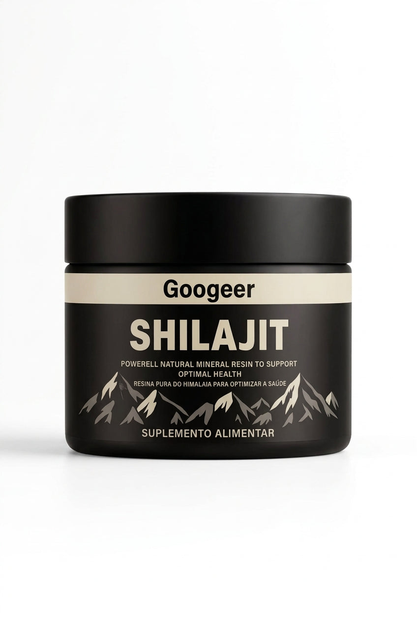 Shilajit Original Googeer: A resina mineral pura que devolve disposição e clareza à tua rotina